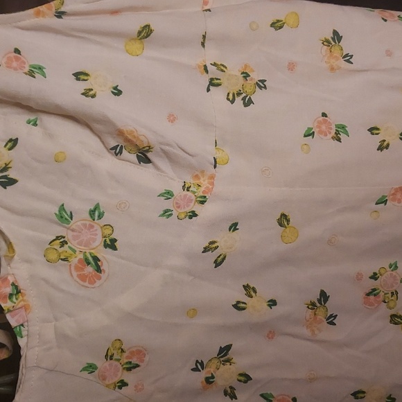 FREE PEOPLE Citrus Surprise Ruffled Open Tie Back Dress - Picture 9 of 12